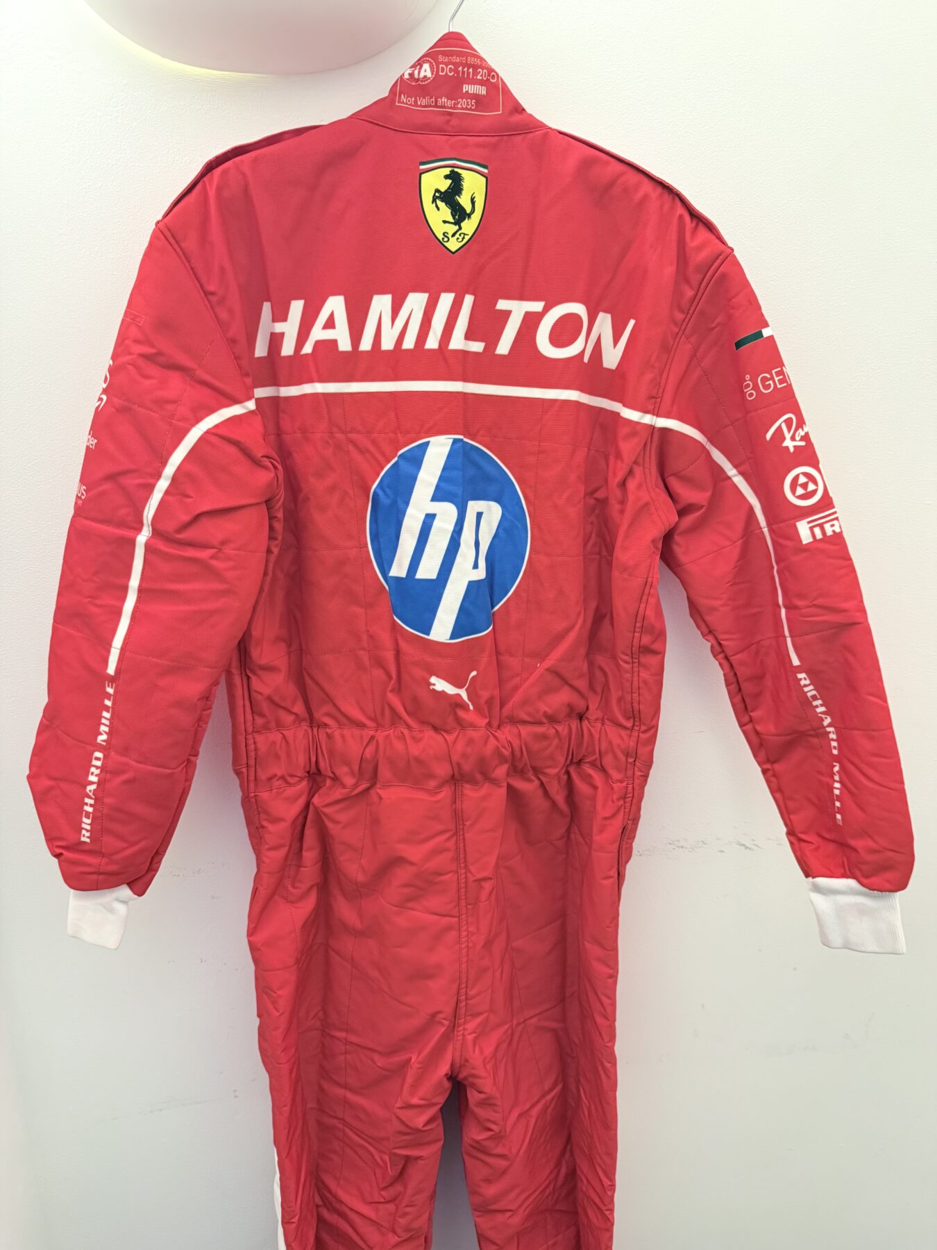 Lewis Hamilton 2025-Signed Suit - Image 9