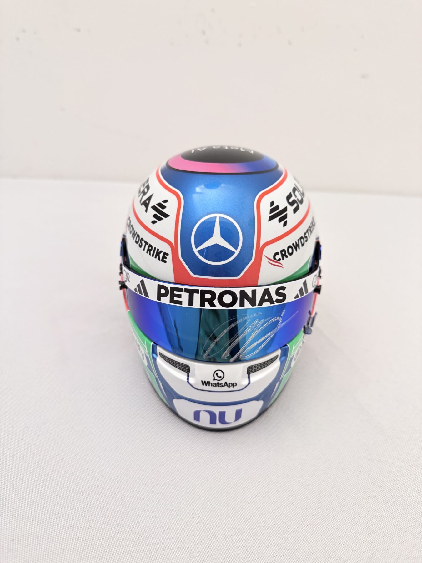 Kimi Antonelli-Bell 1/2 scale-2026-Helmet-Signed - Image 4