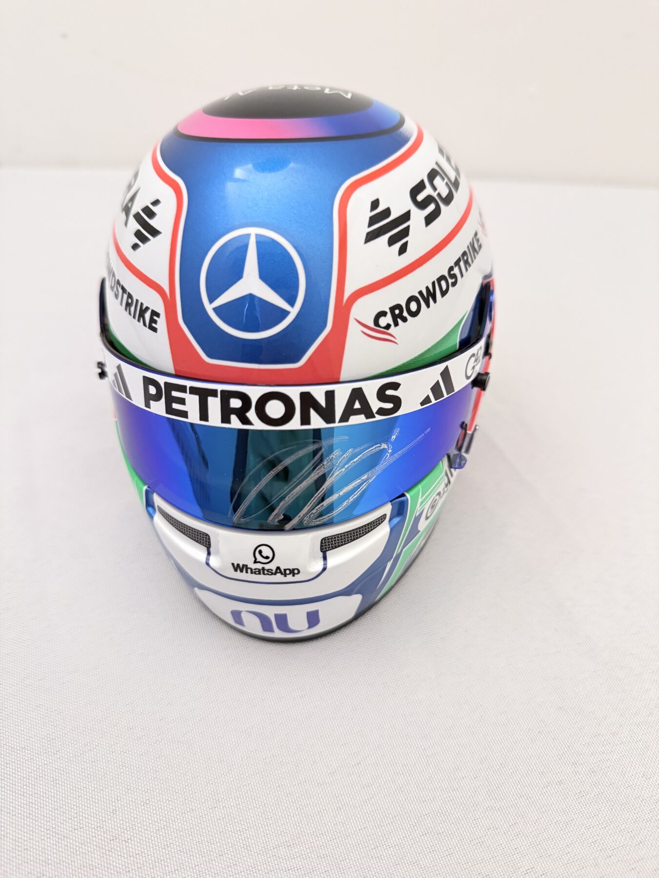 Kimi Antonelli-Bell 1/2 scale-2026-Helmet-Signed - Image 9