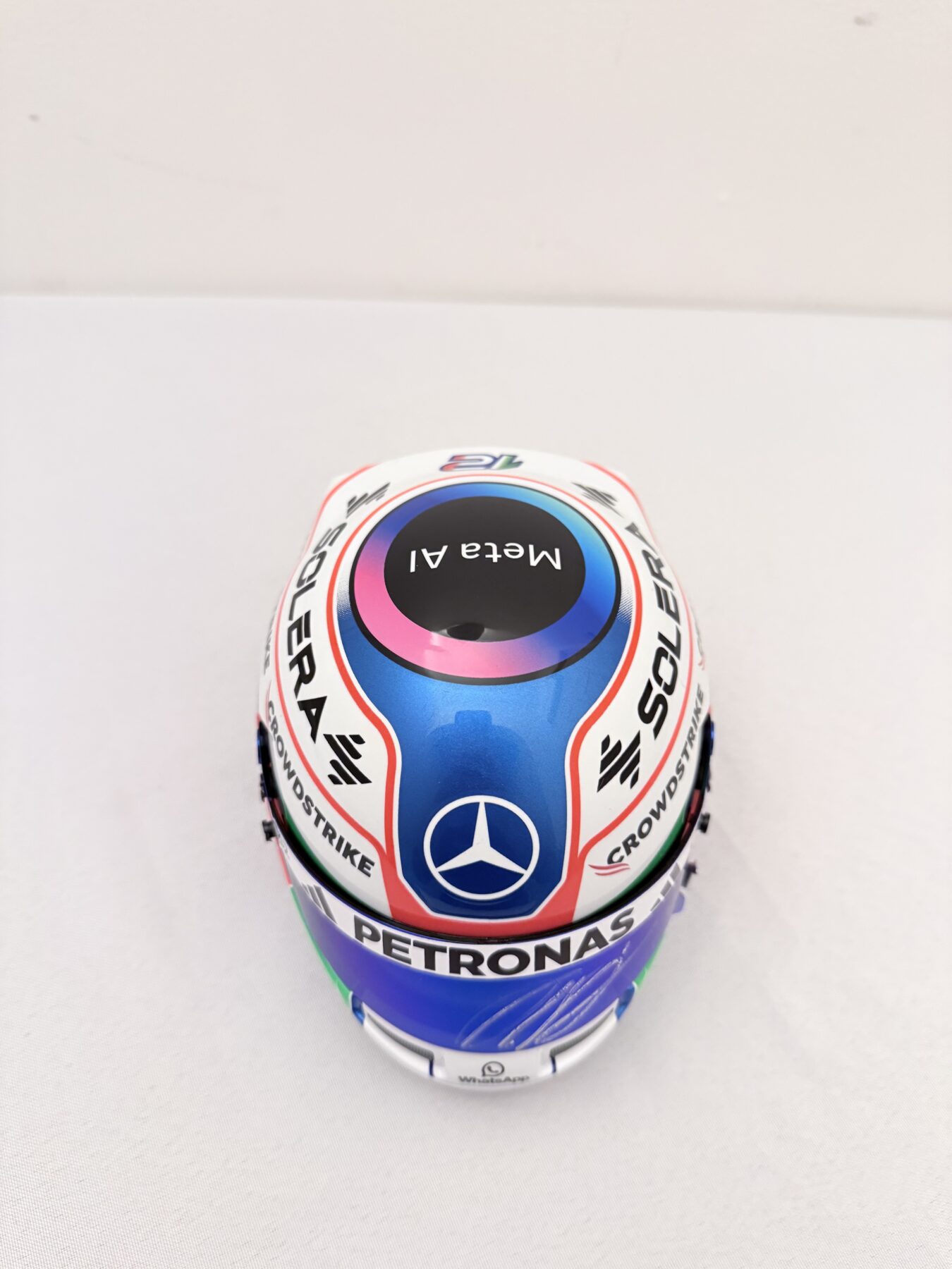 Kimi Antonelli-Bell 1/2 scale-2026-Helmet-Signed - Image 8