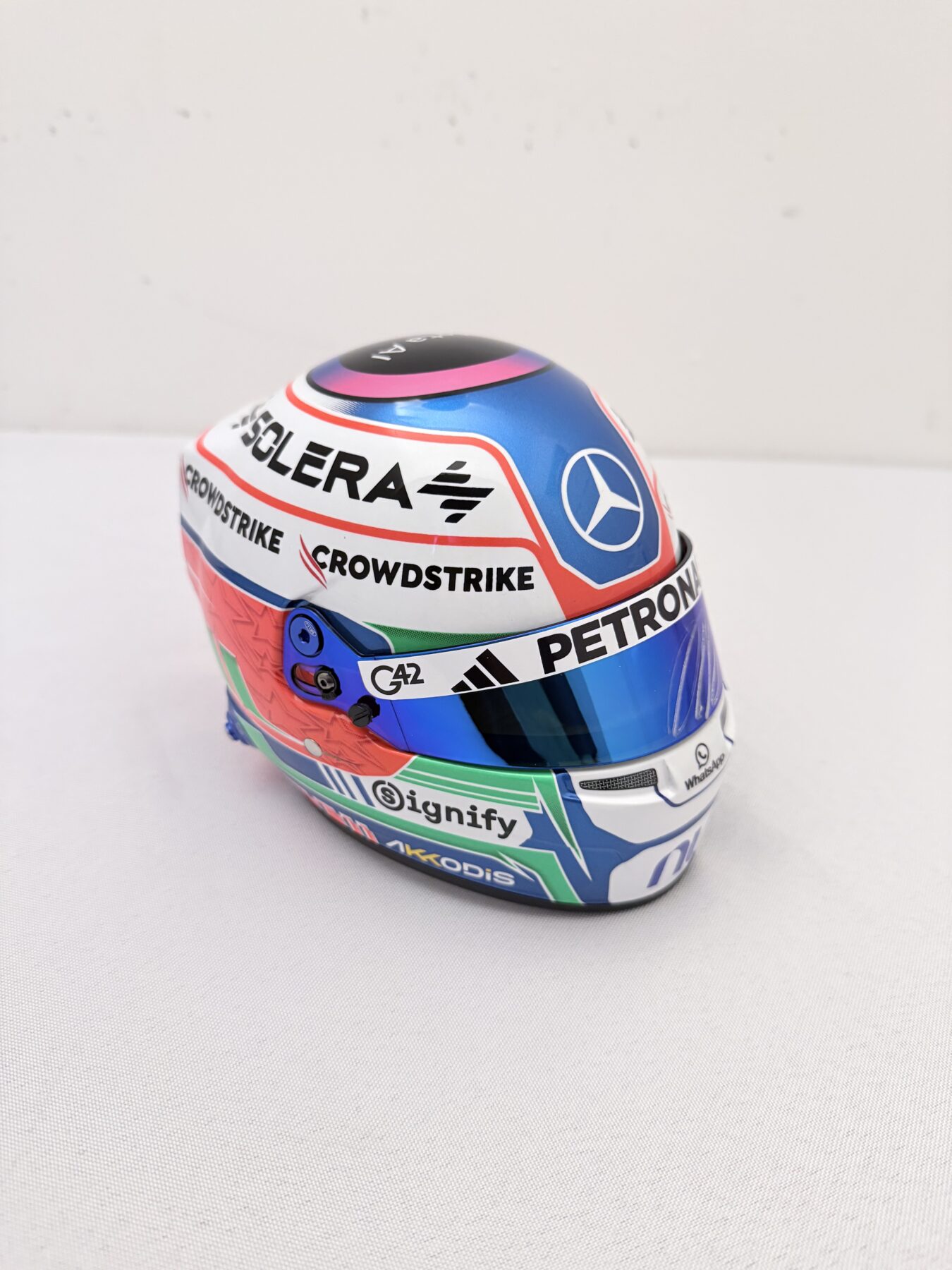 Kimi Antonelli-Bell 1/2 scale-2026-Helmet-Signed - Image 7