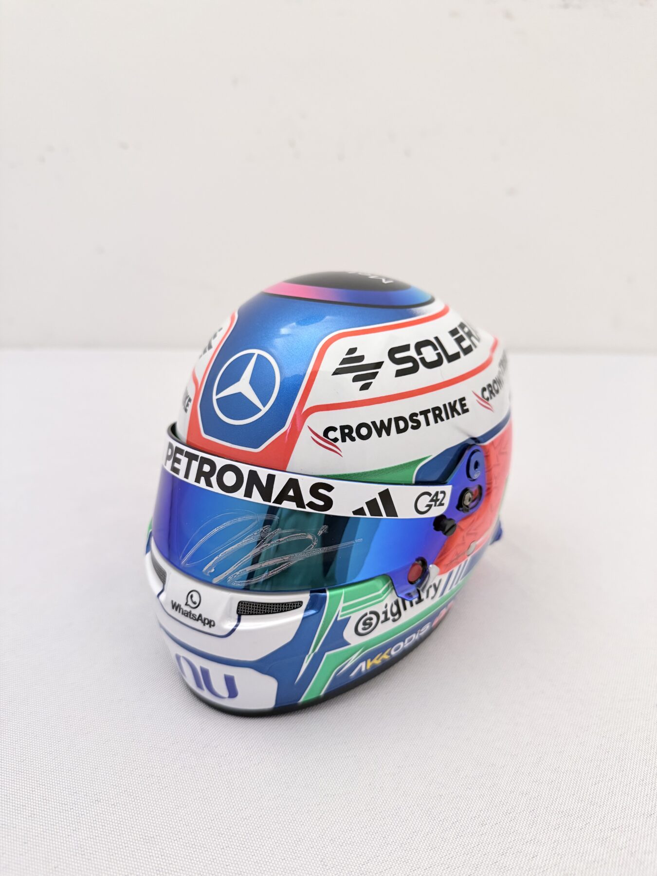 Kimi Antonelli-Bell 1/2 scale-2026-Helmet-Signed