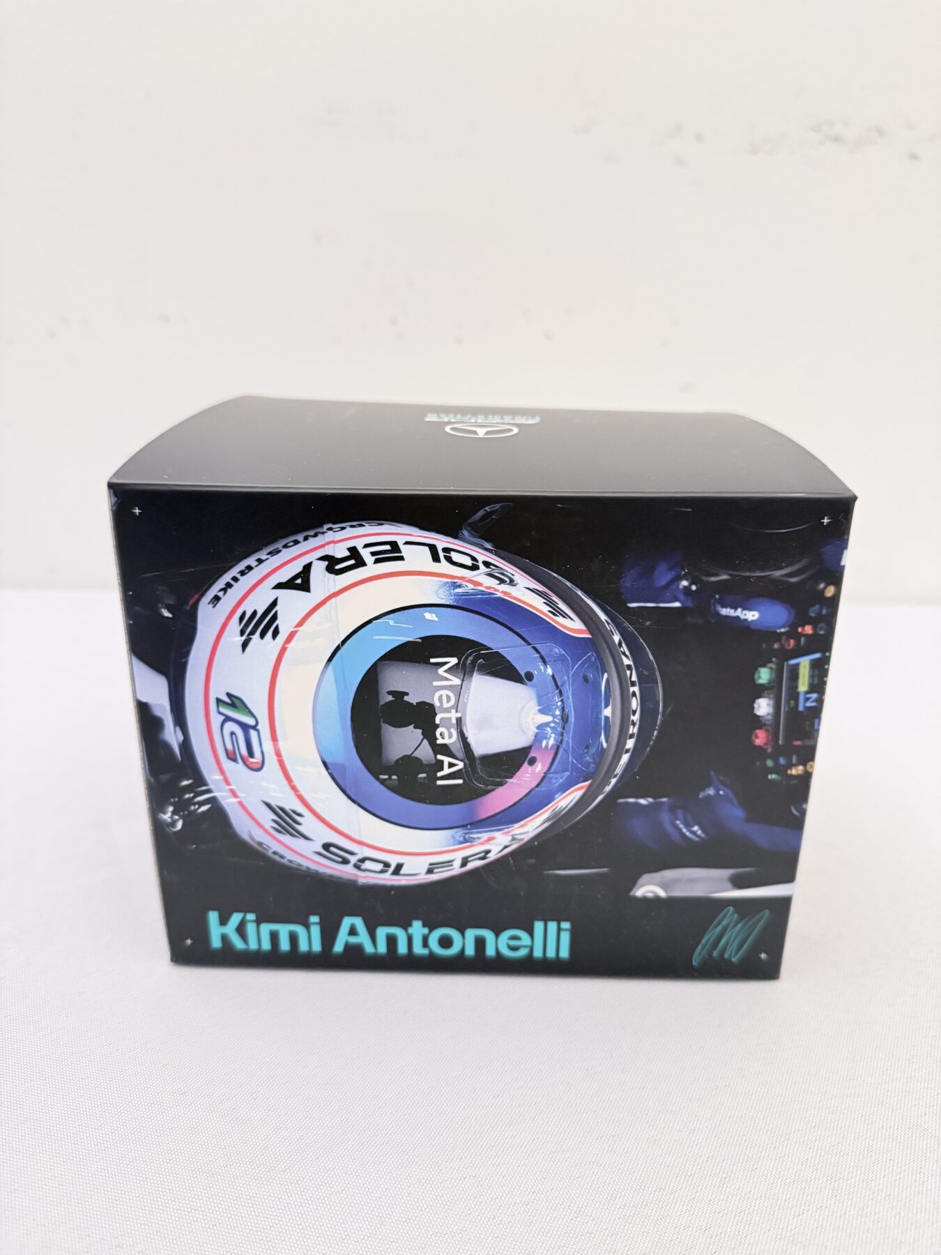 Kimi Antonelli-Bell 1/2 scale-2026-Helmet-Signed - Image 13