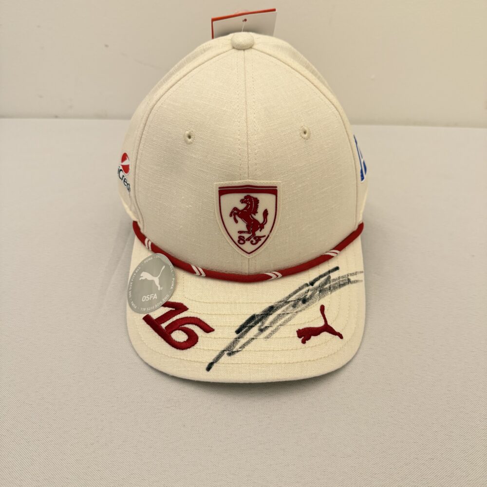 Charles Leclerc-Monaco 2026 Cap-Signed
