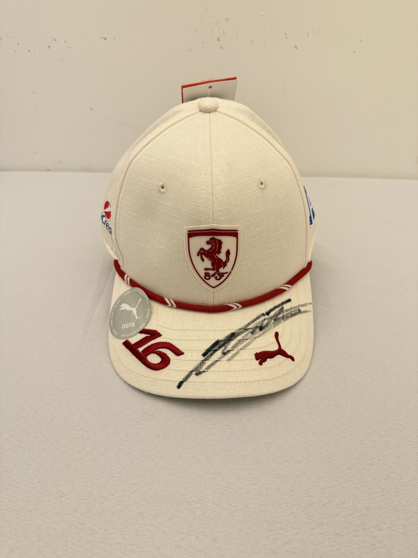 Charles Leclerc-Monaco 2026 Cap-Signed