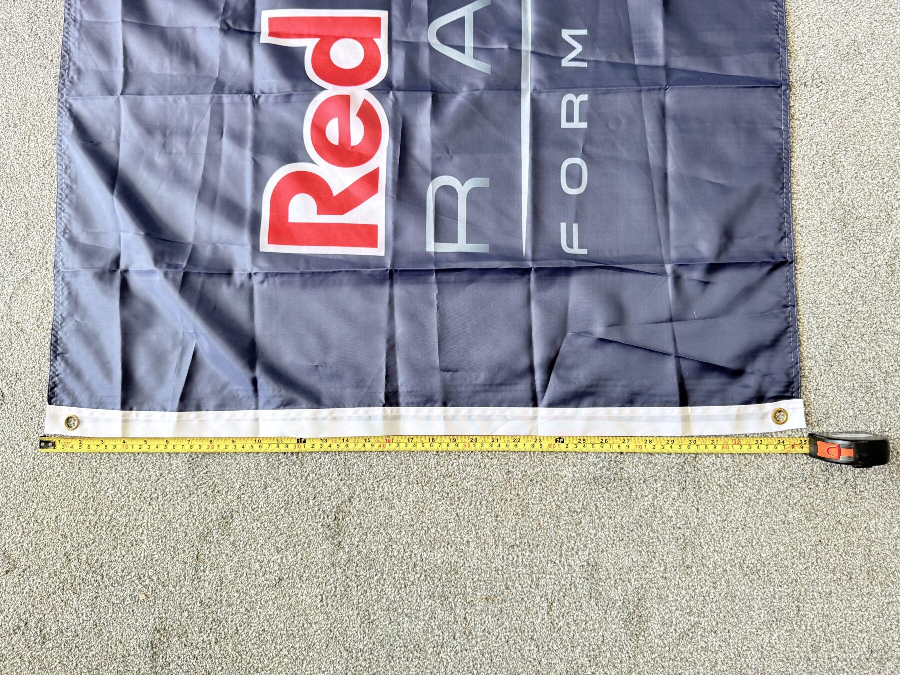 2026-Max Verstappen & Isack Hadjar Signed Flag - Image 12