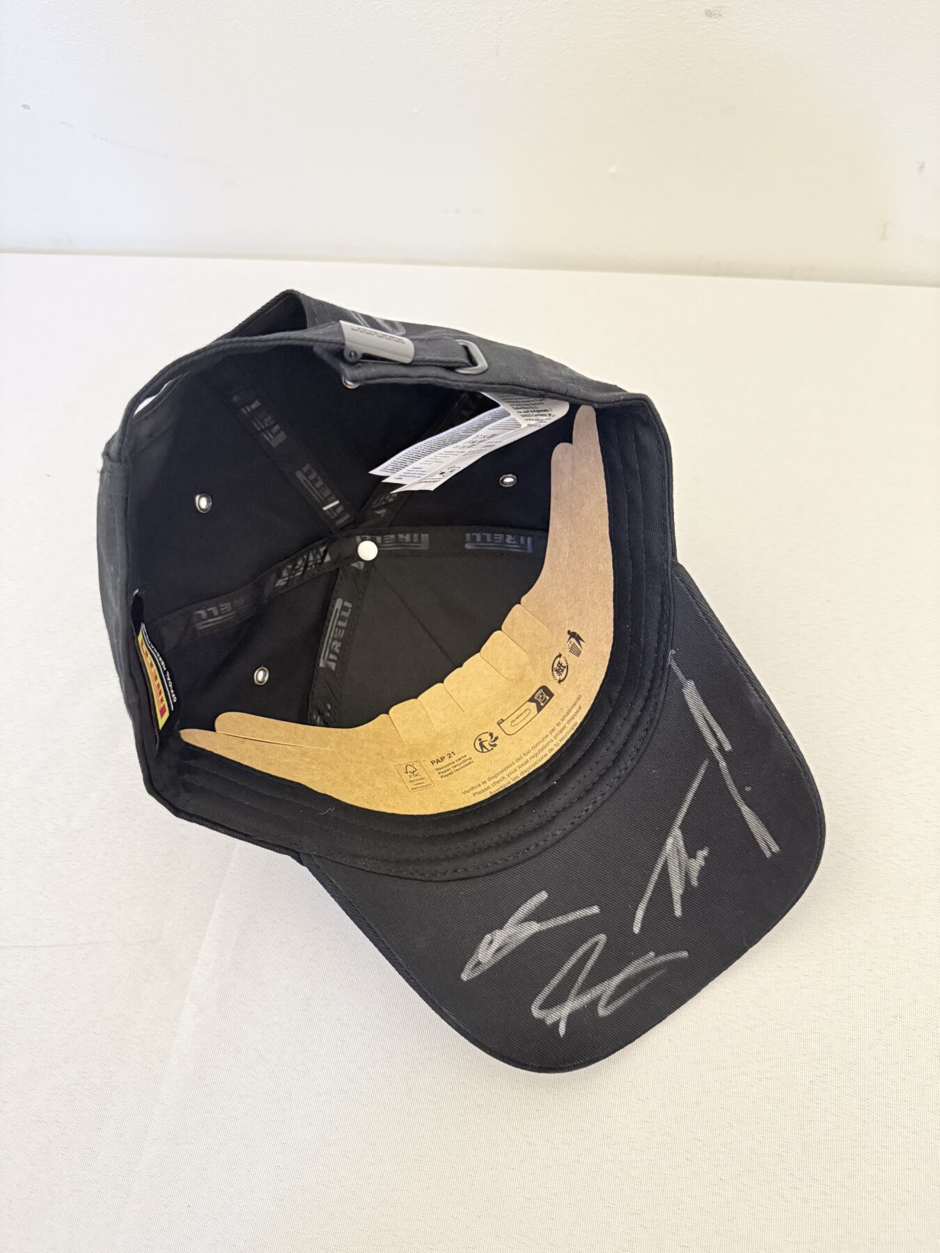 Pirelli F1 Drivers Cap-Multi Signed - Image 18