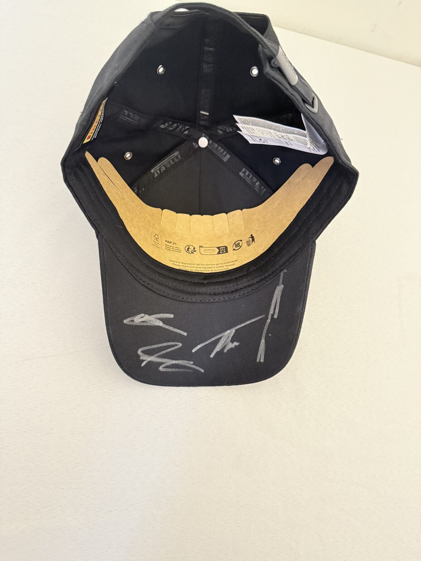 Pirelli F1 Drivers Cap-Multi Signed - Image 17