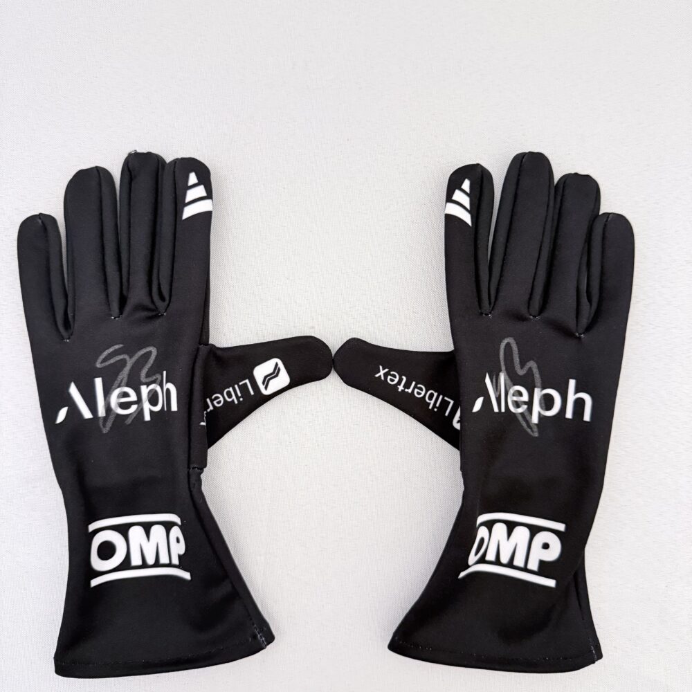 Gabriel Bortoleto-Signed Gloves