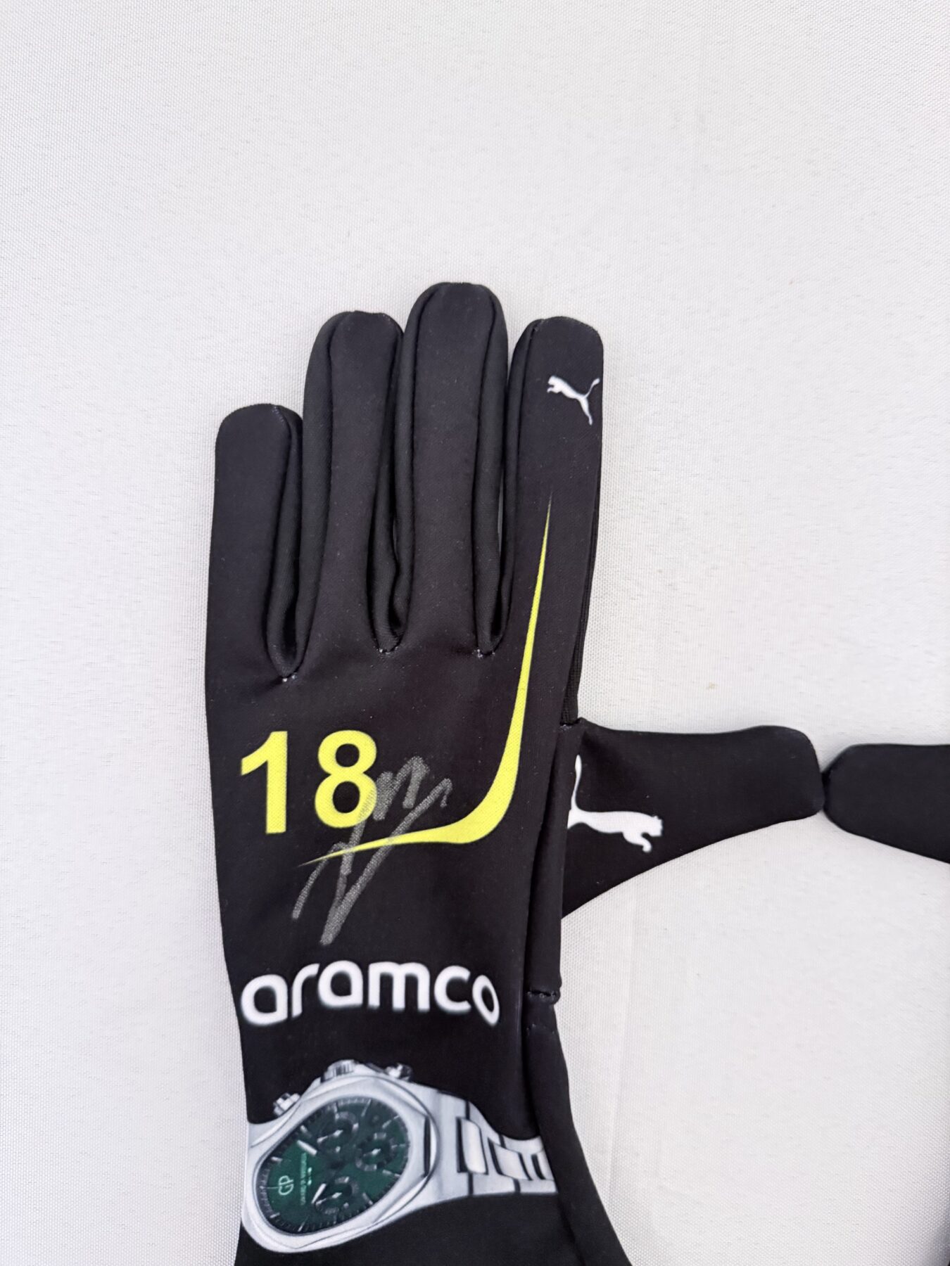 Lance Stroll Signed gloves - Image 3