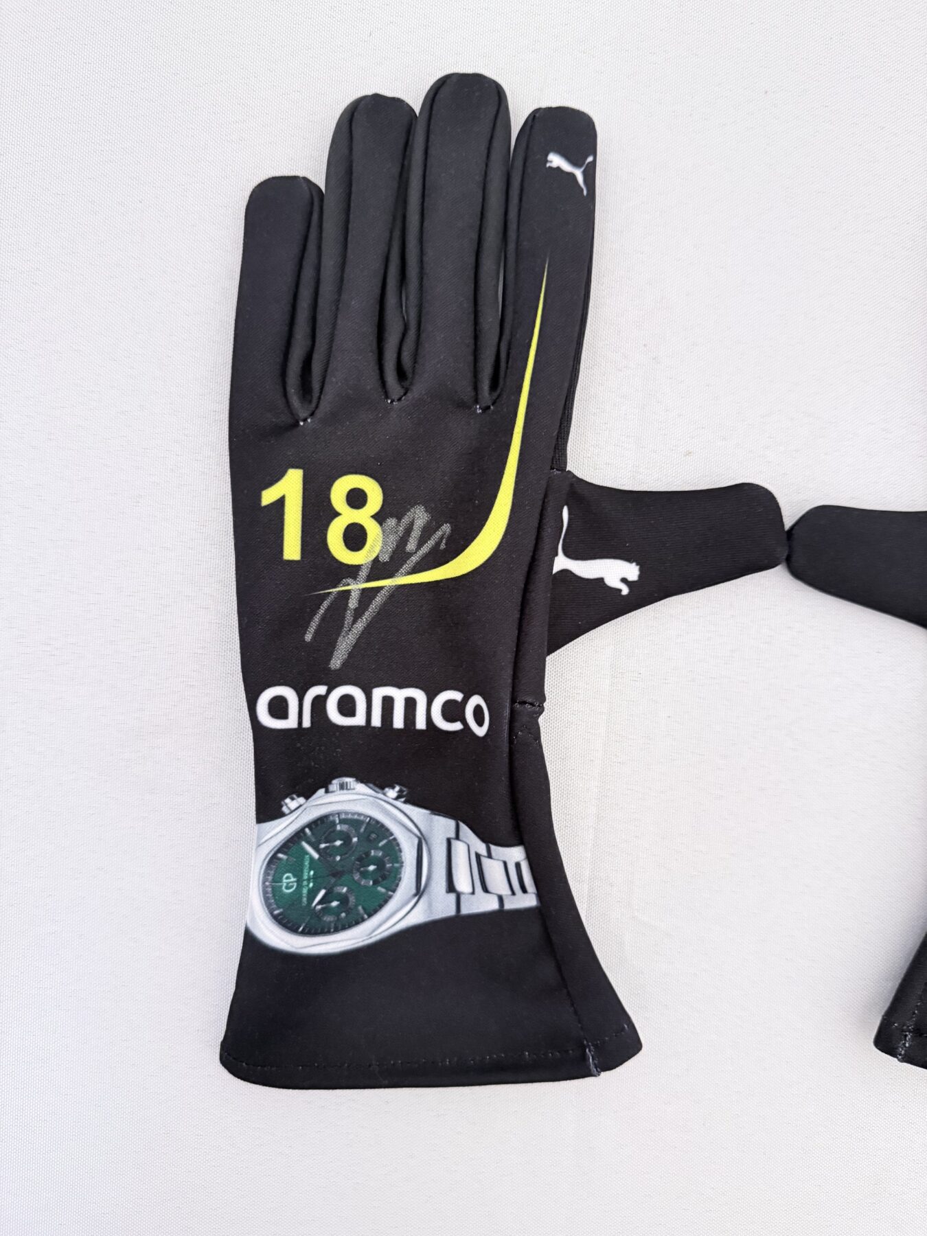 Lance Stroll Signed gloves - Image 4