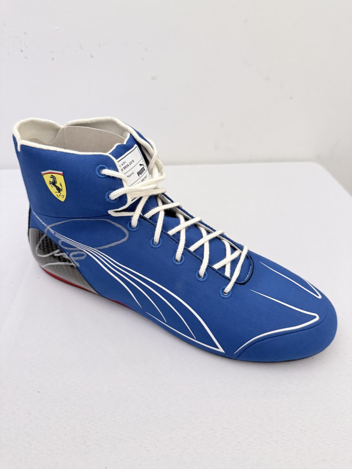 Lewis Hamilton Signed Ferrari Official Boots - Image 20