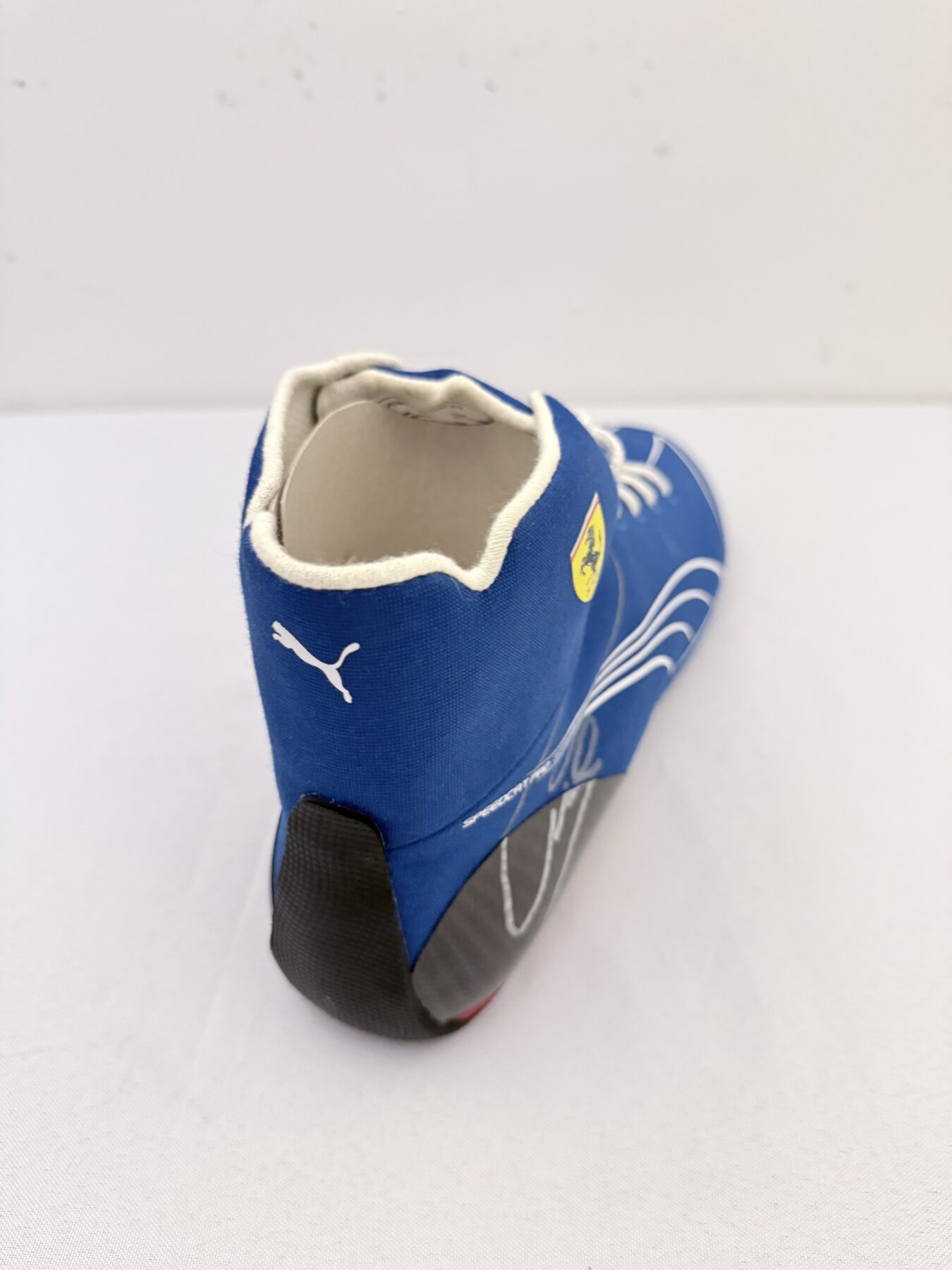 Lewis Hamilton Signed Ferrari Official Boots - Image 17