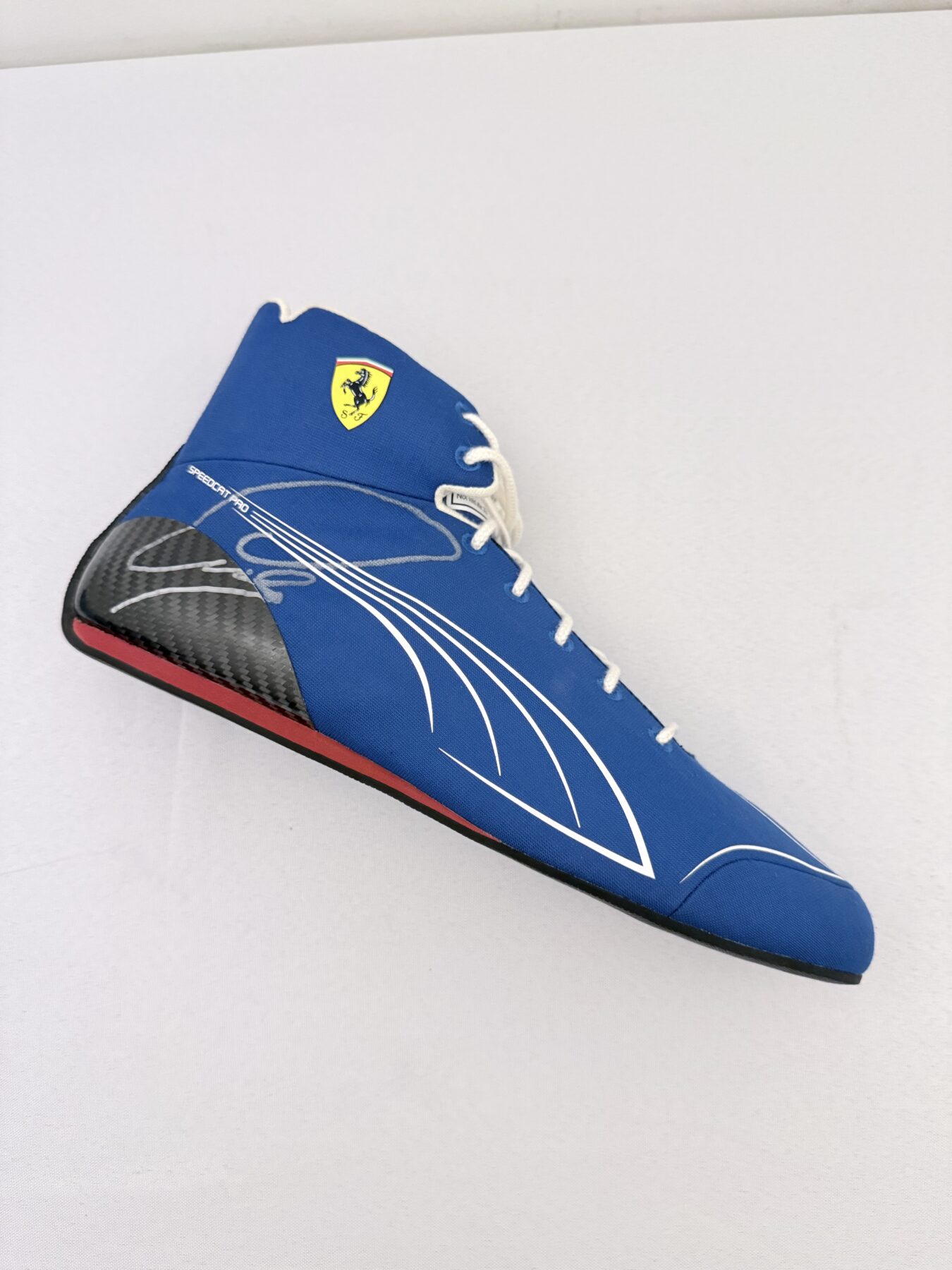 Lewis Hamilton Signed Ferrari Official Boots - Image 15