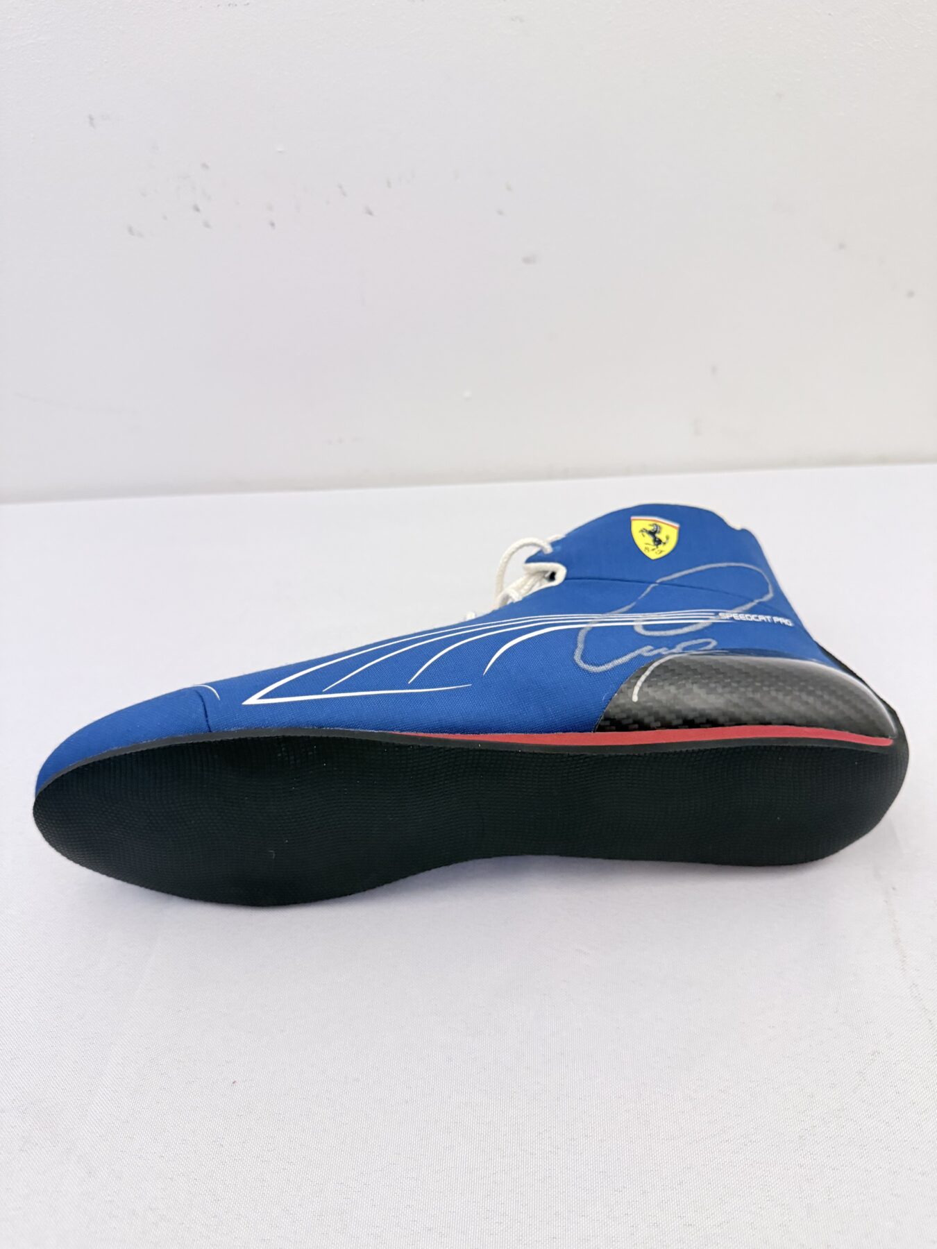 Lewis Hamilton Signed Ferrari Official Boots - Image 5
