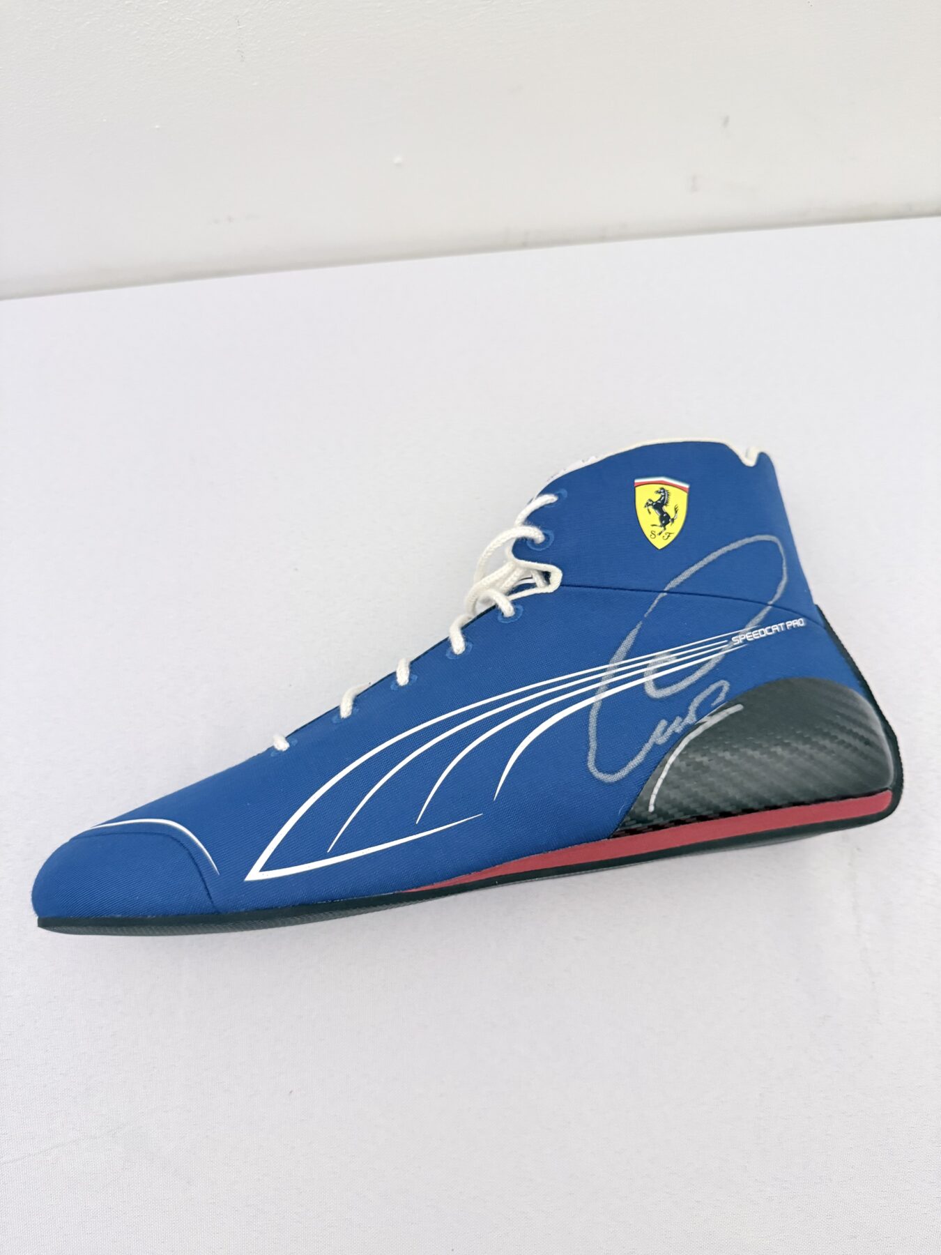 Lewis Hamilton Signed Ferrari Official Boots - Image 4