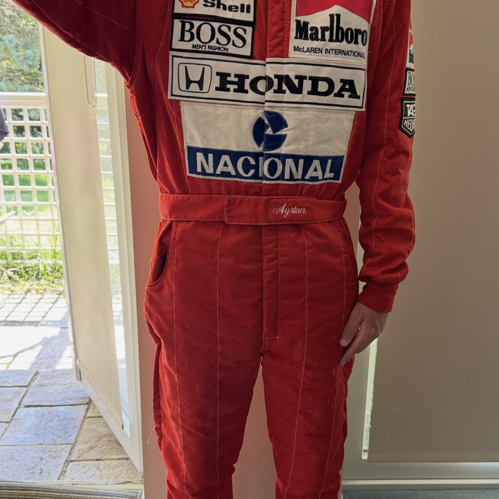 Ayrton Senna McLaren suit-1989