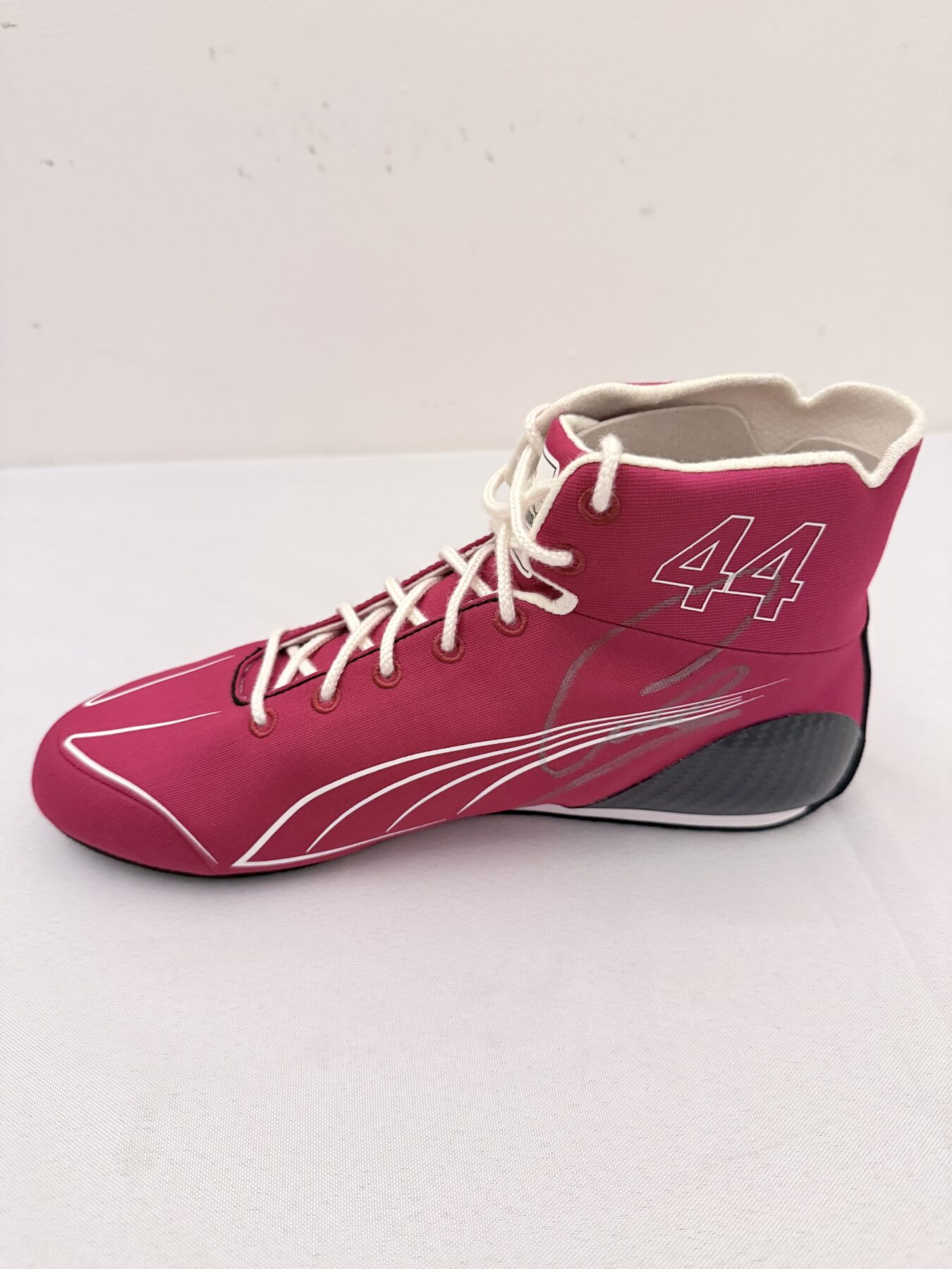 Lewis Hamilton Signed Ferrari Official Boots - Image 21