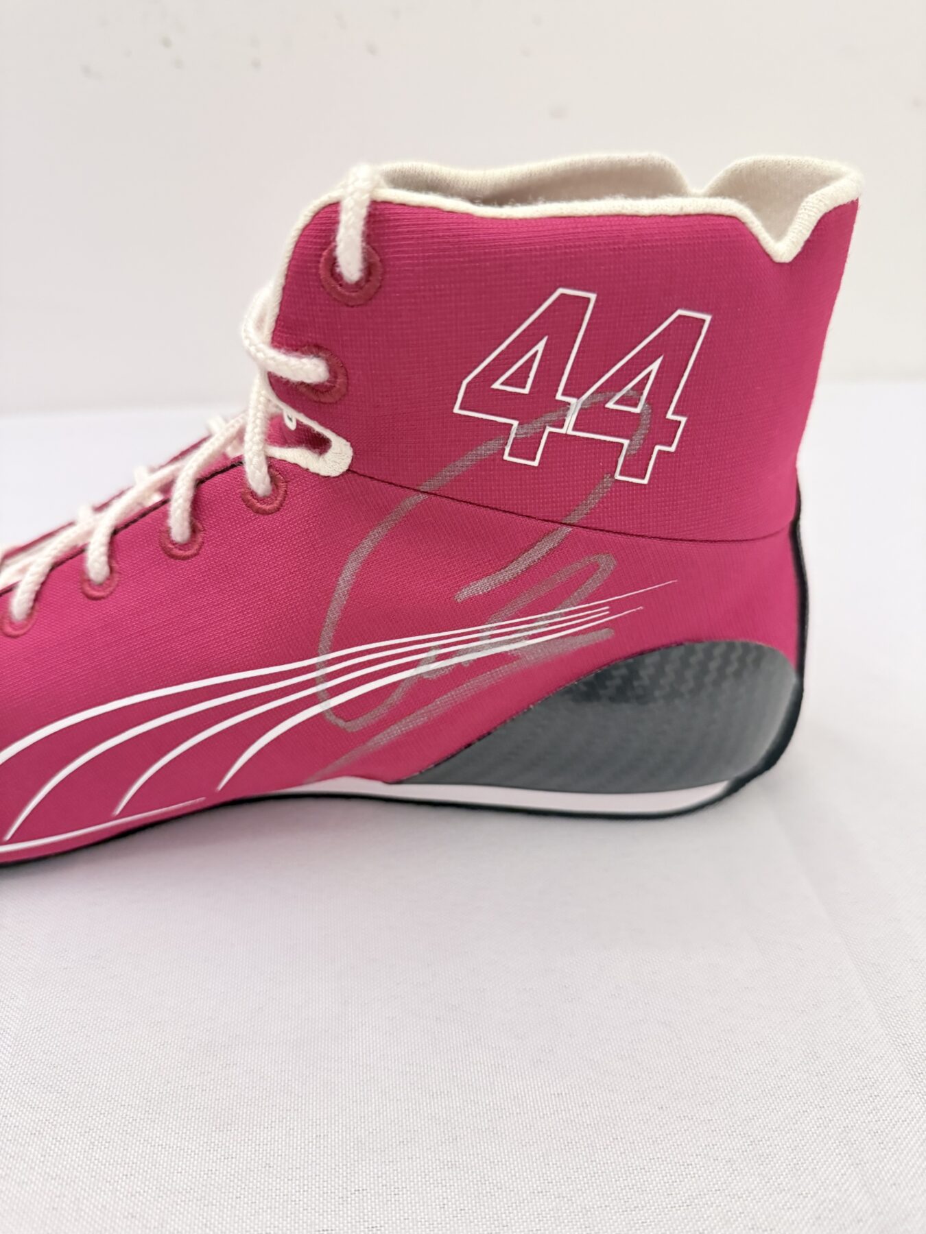 Lewis Hamilton Signed Ferrari Official Boots - Image 16