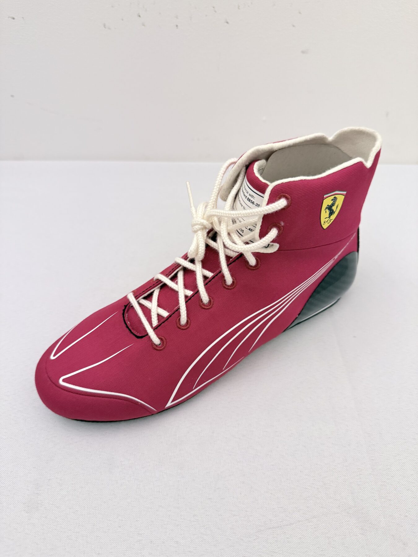 Lewis Hamilton Signed Ferrari Official Boots - Image 14