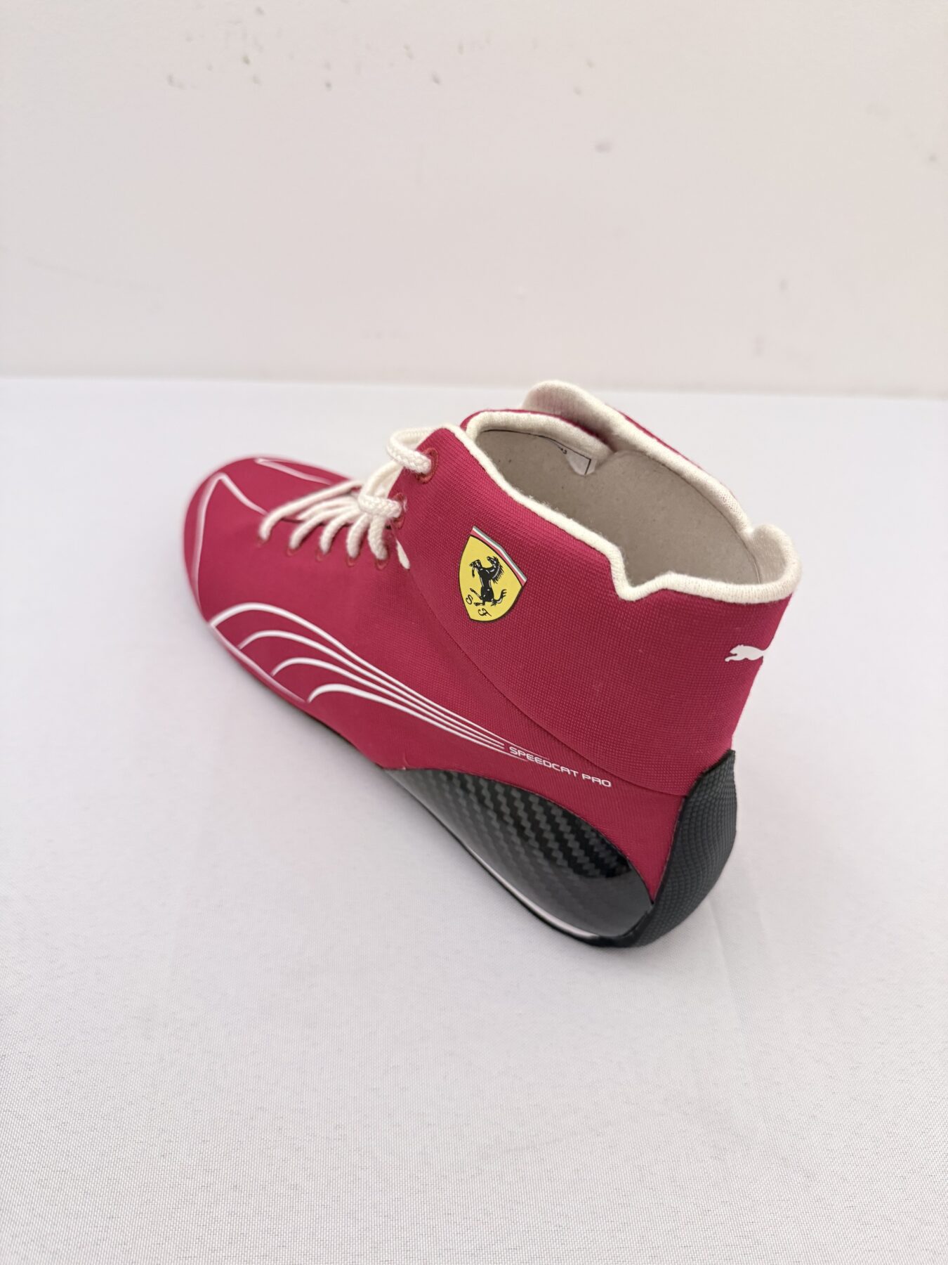 Lewis Hamilton Signed Ferrari Official Boots - Image 13