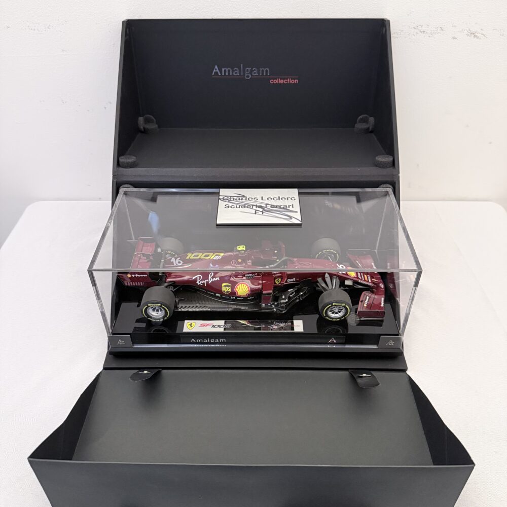 Charles Leclerc-Amalgam -1000th Grand Prix-Signed