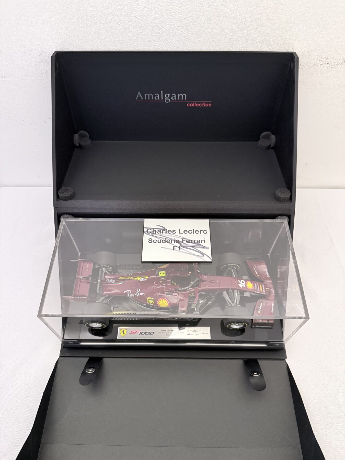 Charles Leclerc-Amalgam -1000th Grand Prix-Signed - Image 3