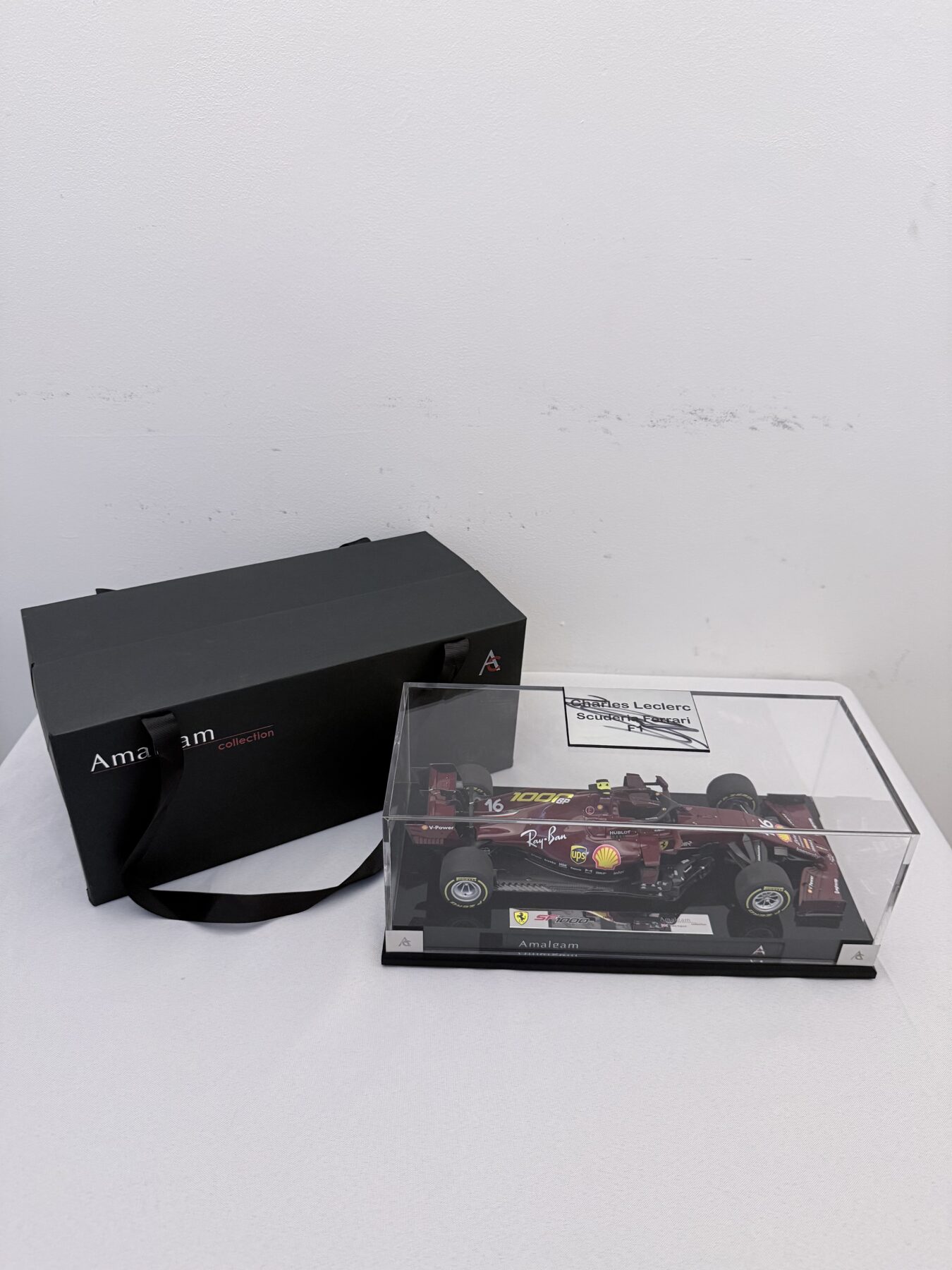 Charles Leclerc-Amalgam -1000th Grand Prix-Signed - Image 5