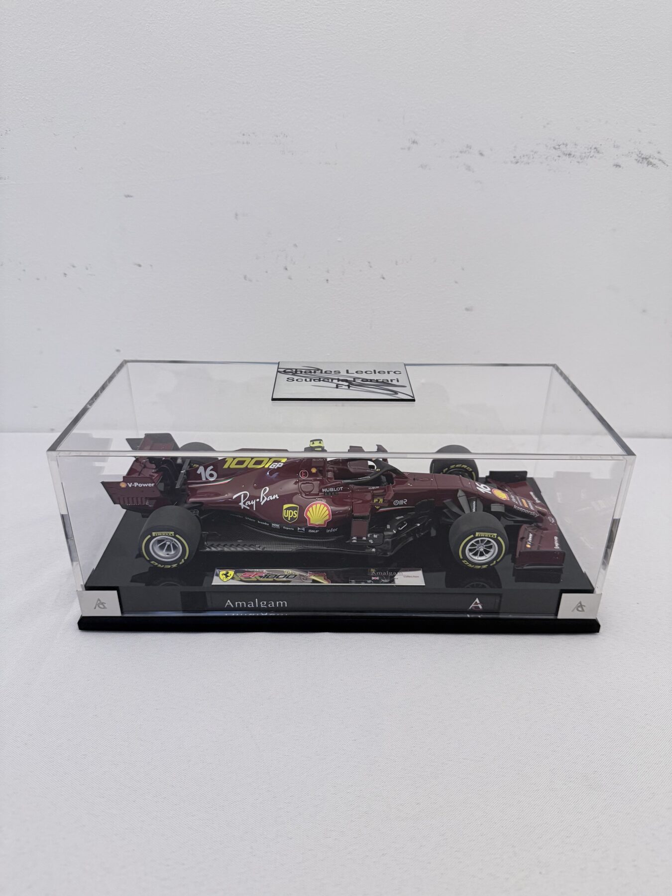 Charles Leclerc-Amalgam -1000th Grand Prix-Signed - Image 6