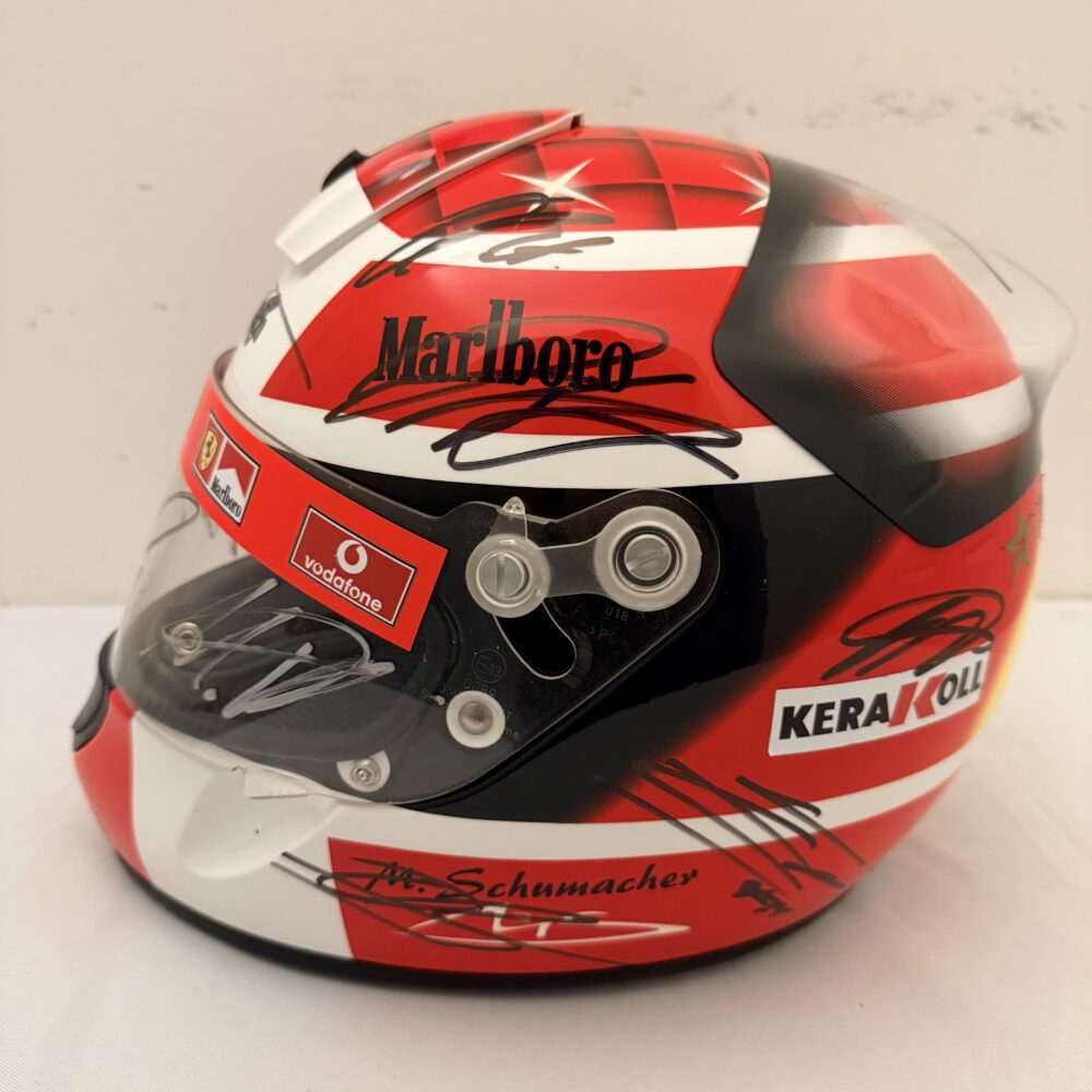 Michael Schumacher -Schuberth-QM1 Helmet-Multi Signed-2026