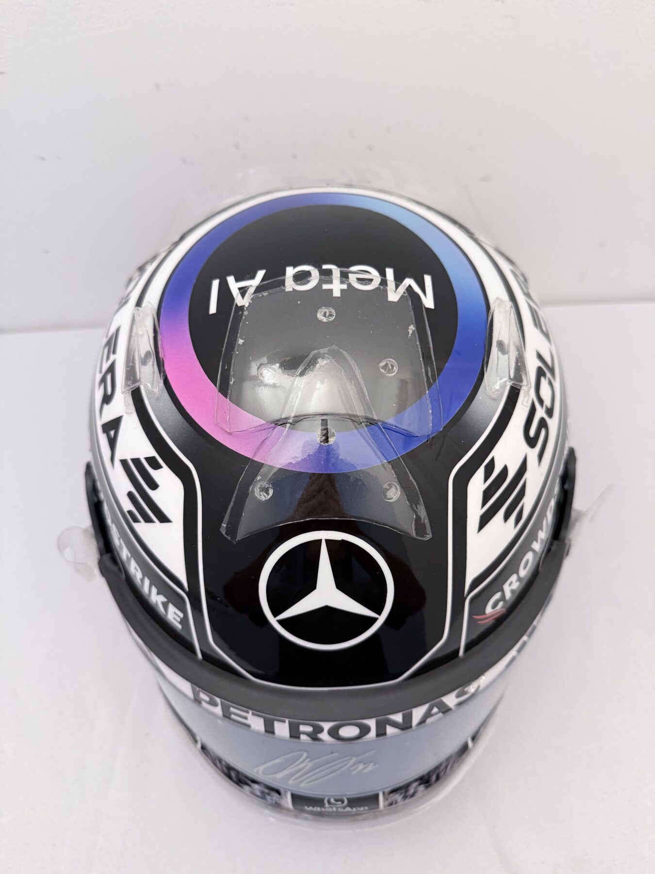 Kimi Antonelli-Japanese Grand Prix-2026 Helmet-Suit,cap and Balaclava Signed by Kimi on a Race used 2026 Bell Visor - Image 7