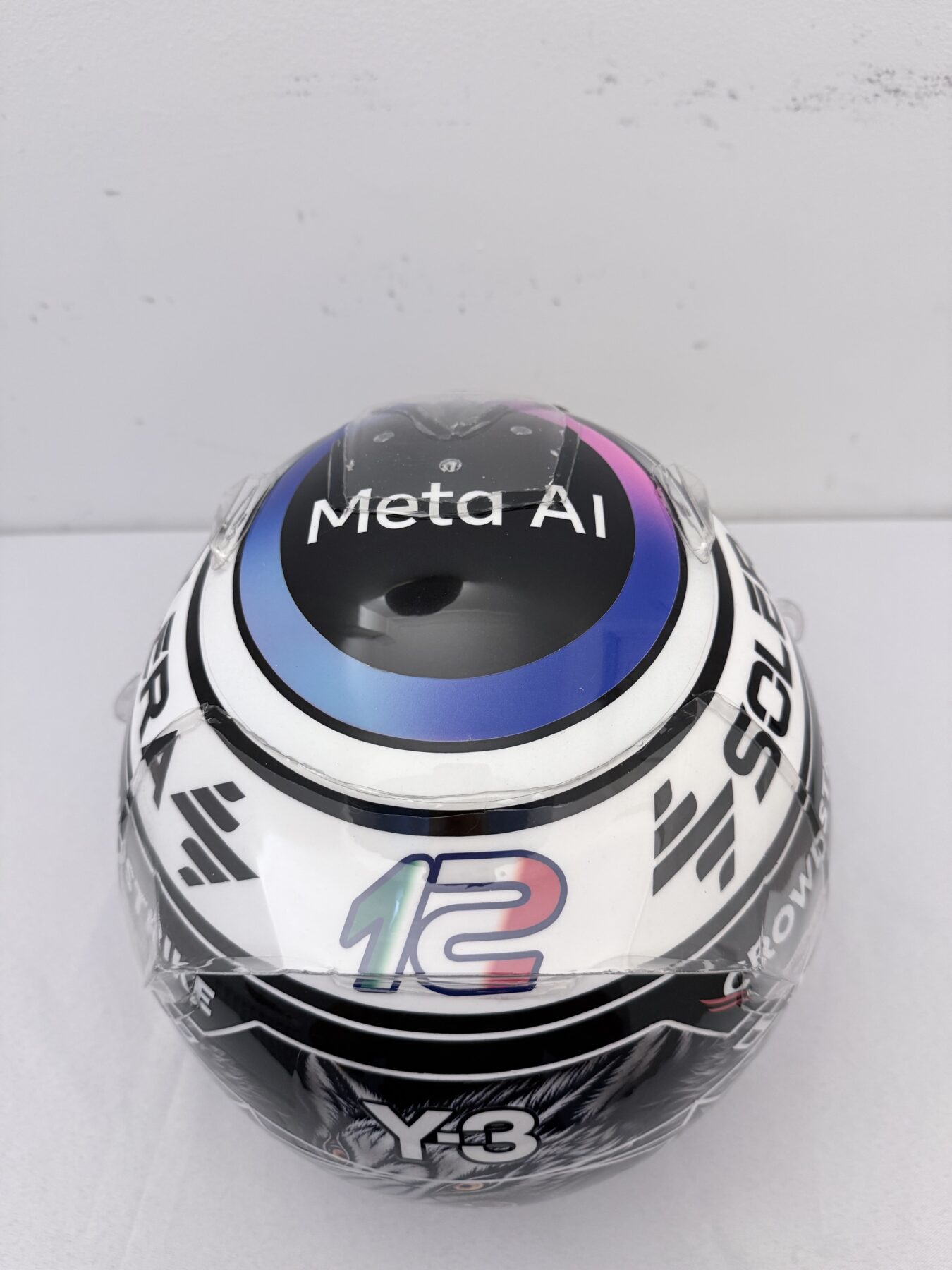 Kimi Antonelli-Japanese Grand Prix-2026 Helmet-Suit,cap and Balaclava Signed by Kimi on a Race used 2026 Bell Visor - Image 11
