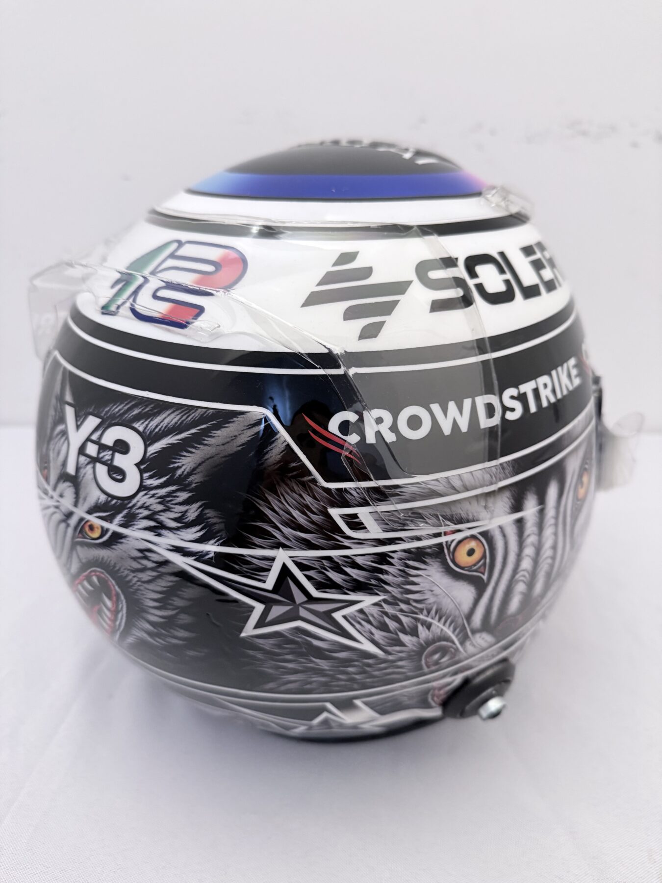 Kimi Antonelli-Japanese Grand Prix-2026 Helmet-Suit,cap and Balaclava Signed by Kimi on a Race used 2026 Bell Visor - Image 12