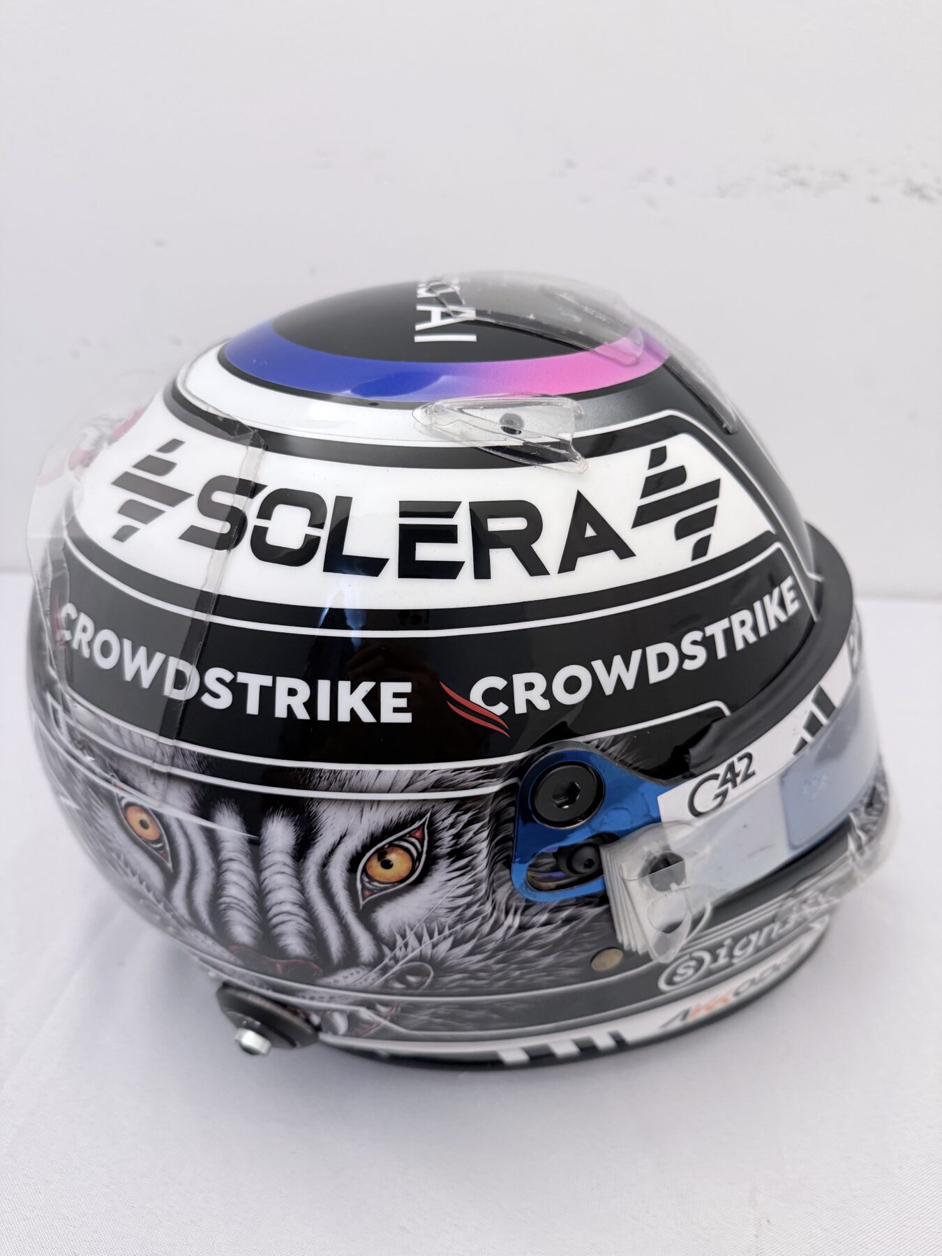 Kimi Antonelli-Japanese Grand Prix-2026 Helmet-Suit,cap and Balaclava Signed by Kimi on a Race used 2026 Bell Visor - Image 14