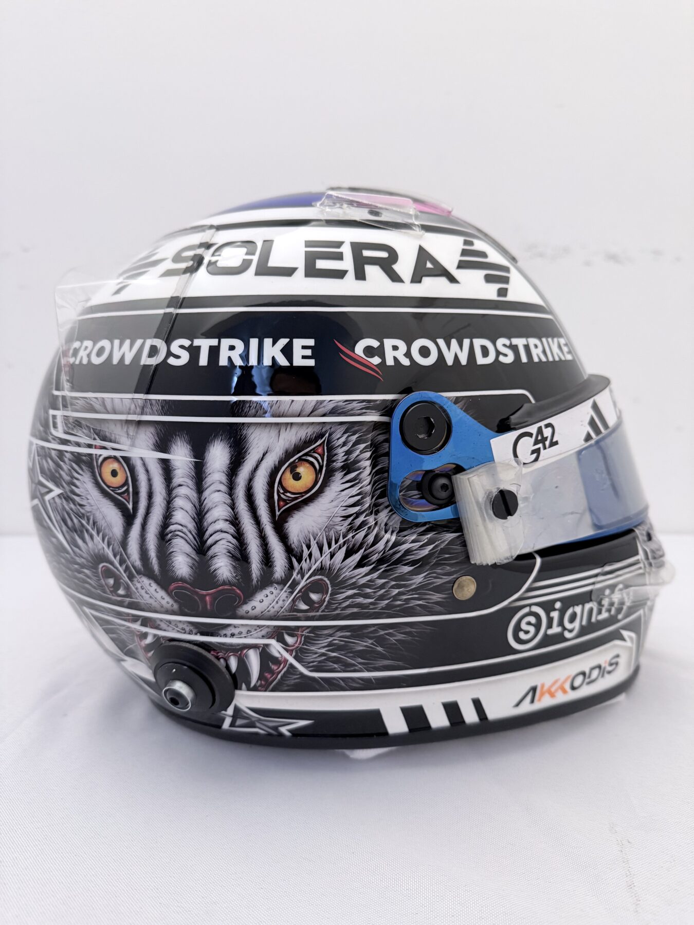Kimi Antonelli-Japanese Grand Prix-2026 Helmet-Suit,cap and Balaclava Signed by Kimi on a Race used 2026 Bell Visor - Image 3