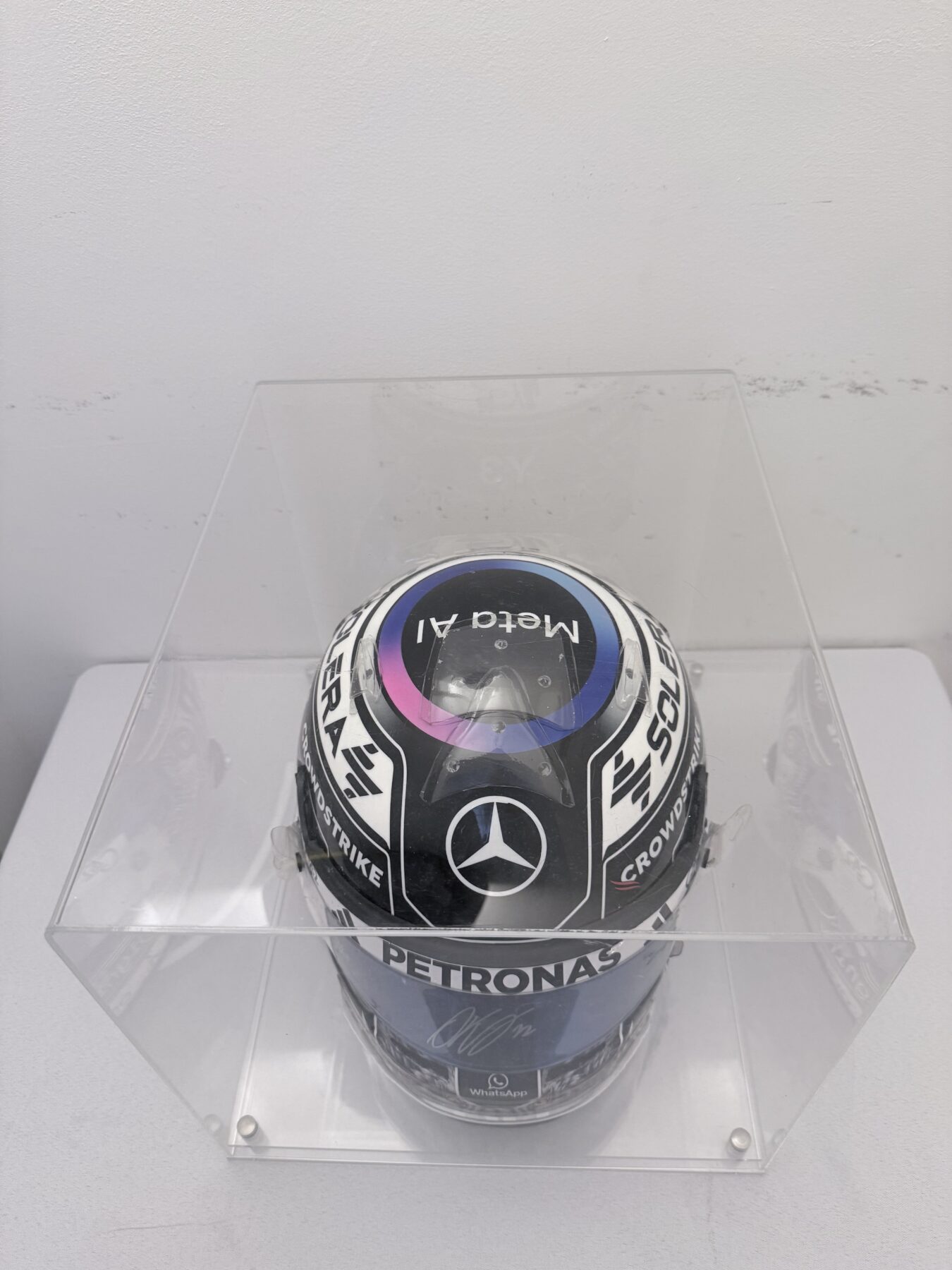 Kimi Antonelli-Japanese Grand Prix-2026 Helmet-Suit,cap and Balaclava Signed by Kimi on a Race used 2026 Bell Visor - Image 24