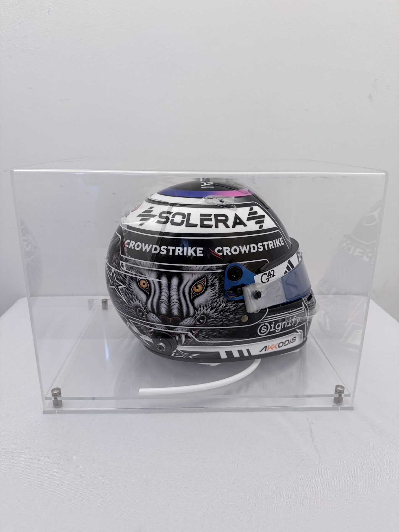 Kimi Antonelli-Japanese Grand Prix-2026 Helmet-Suit,cap and Balaclava Signed by Kimi on a Race used 2026 Bell Visor - Image 21
