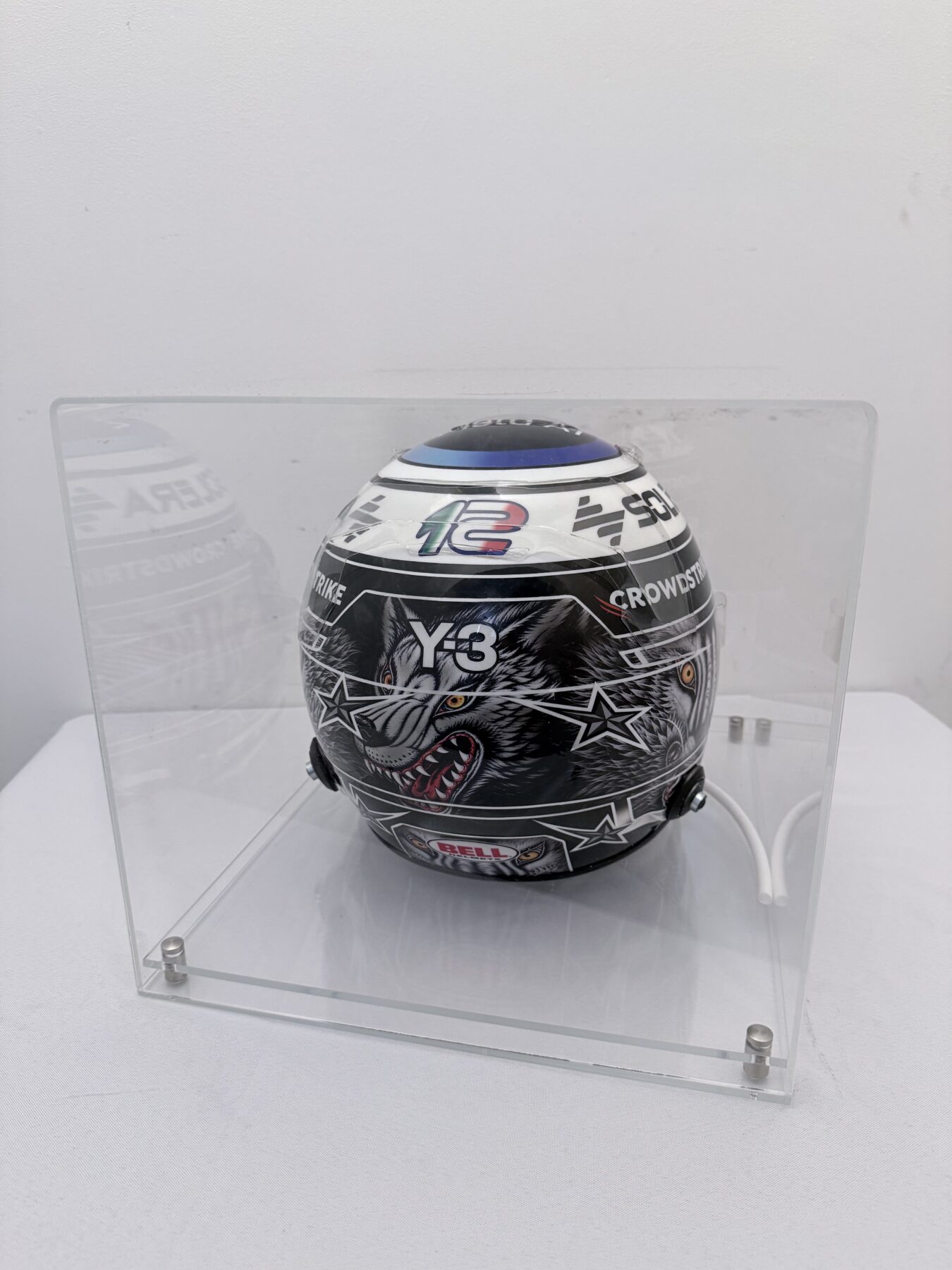 Kimi Antonelli-Japanese Grand Prix-2026 Helmet-Suit,cap and Balaclava Signed by Kimi on a Race used 2026 Bell Visor - Image 20