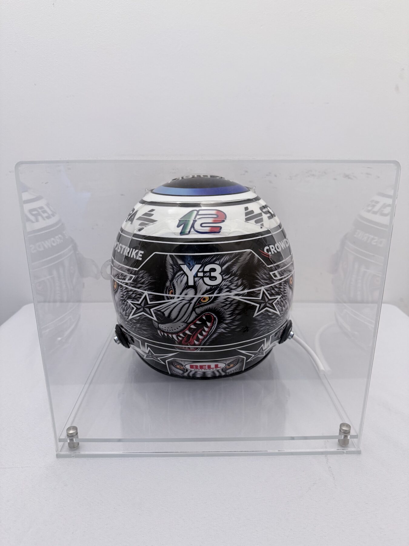 Kimi Antonelli-Japanese Grand Prix-2026 Helmet-Suit,cap and Balaclava Signed by Kimi on a Race used 2026 Bell Visor - Image 25